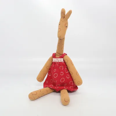 Zacht speeltje (Bruin, Rood) van Maileg