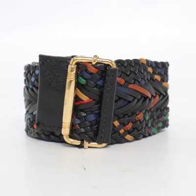 Ceinture (Noir, Multicolore) de Piero Guidi