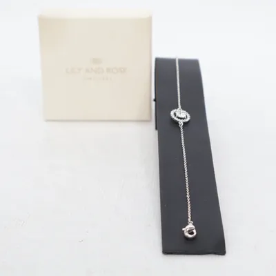 Armband (Silverfärgad, Transparent) från Lily and Rose Okänd metall