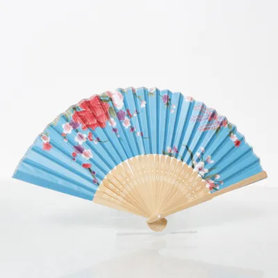 Solfjäder (Blå, Flerfärgad)