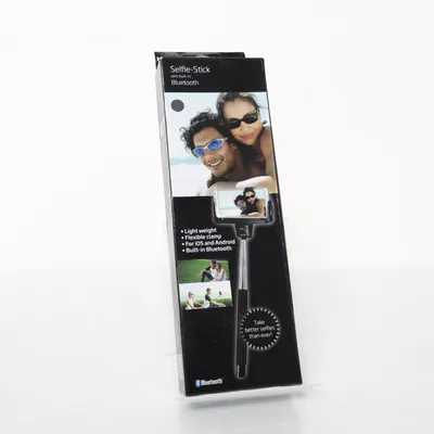 Selfiestick (Zwart) van Holdit
