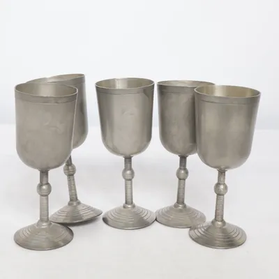 Vinglas (Silverfärgad) från Svenskt Tenn