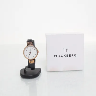Armbandsur (Svart, Guldfärgad) från Mockberg
