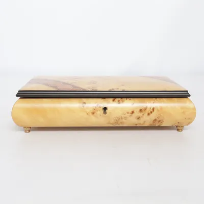 Speldosa (Röd, Brun, Guldfärgad) från Giglio