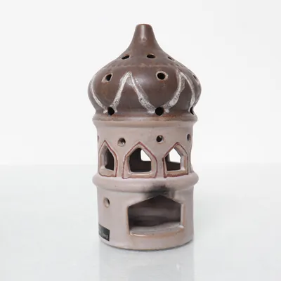Lyslygte (Beige, Brun) fra Rosa Ljung