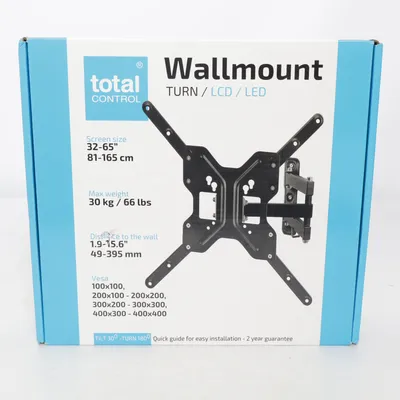 TV-standaard (Zwart) van Total Contrast