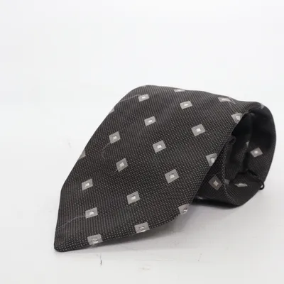 Cravate (Noir, Gris) de Jerem Soie