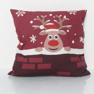 Cushion (Red, Multicolored) from Esposa