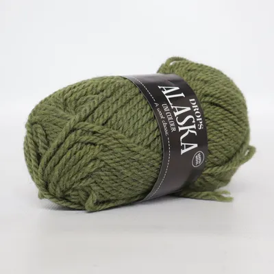Yarn (Alaska Uni Colour) from Drops