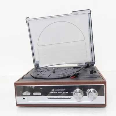 Platenspeler (Bruin) van Soundmaster