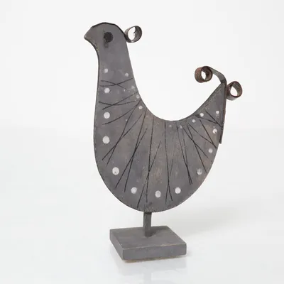 Figurin (Grå) från Hemslöjden