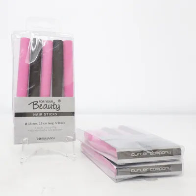 Hårspolar (Rosa, Svart) från Rossmann