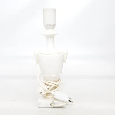 Pied de lampe (Blanc)