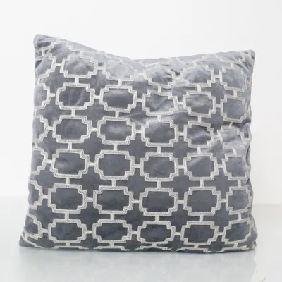 Prydnadskudde (Grå, Vit) från Jotex