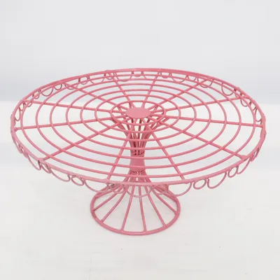 Présentoir à gâteau (Rose)