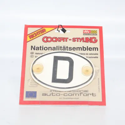 Car accessory (Nationalitätsemblem) from Richter