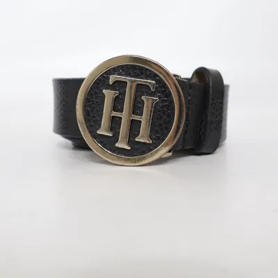 Bälte (Svart) från Tommy Hilfiger Skinn