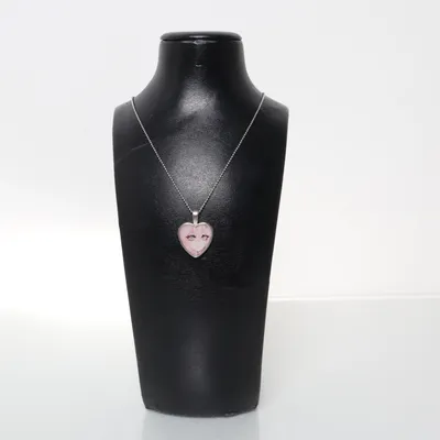 Ketting (Zilver, Roze) Onbekend materiaal