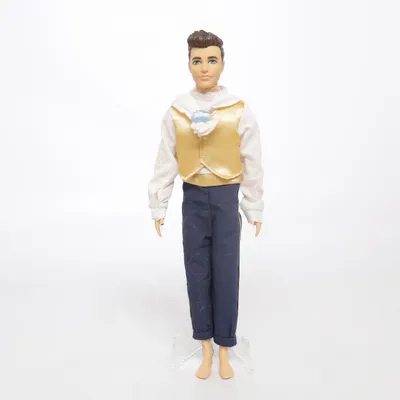 Dukke (Blå, Gul, Hvid) fra Mattel