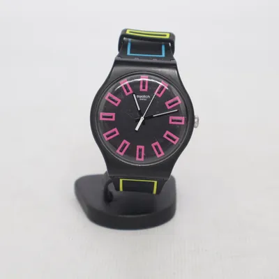 Wristwatch (Black) from Swatch