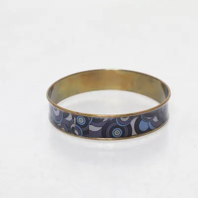Bangle (Blauw, Goud) Onbekend materiaal
