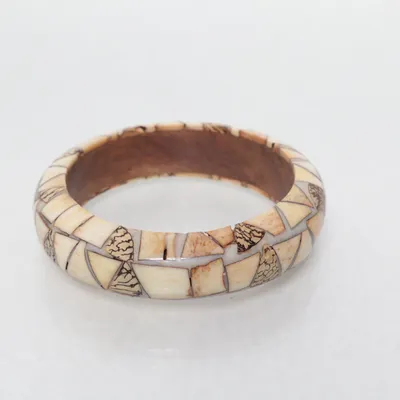 Bangle (Beige, Meerkleurig) Onbekend materiaal