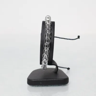 Armband (Svart, Transparent) Okänd metall