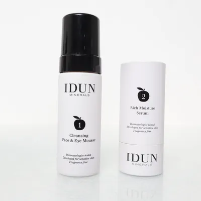 Skincare set (Wit, Zwart) van Idun Minerals
