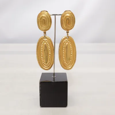 Boucles d'oreilles (Or) de Louis Féraud Métal inconnu