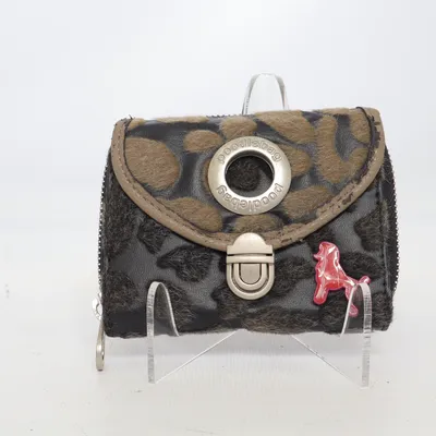 Wallet (Brown, Black) from Poodlebag