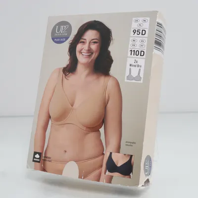 Bra (Black, Beige) from Up 2 Fashion