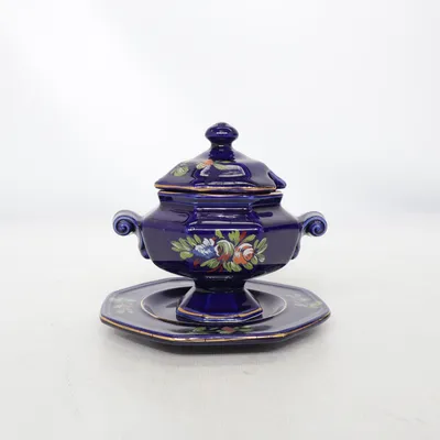Sugar basin (Blue, Multicolored)