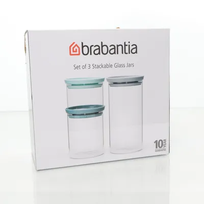 Dåse (Transparent, Grå, Grøn) fra Brabantia