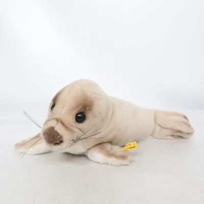 Krammedyr (Seal) fra Steiff Akryl, Bomuld