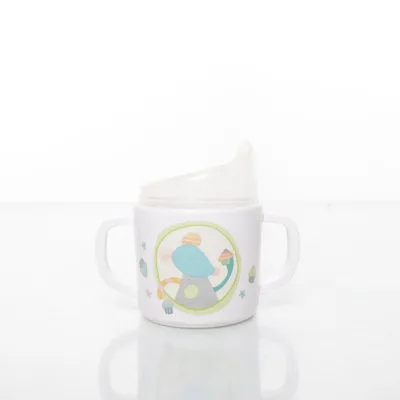 Pipmugg (Vit, Flerfärgad) från Moulin Roty