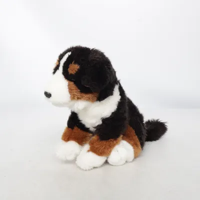 Soft toy (Black, White, Brown) from Uni-Toys