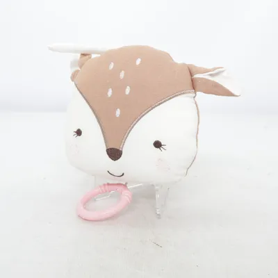 Babylegetøj (Brun, Hvid, Pink) fra Fehn