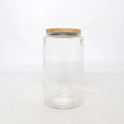 Bocal en verre (Transparent, Marron)