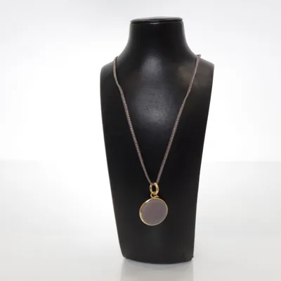 Halsband (Guldfärgad, Brun) från Sence Okänd metall