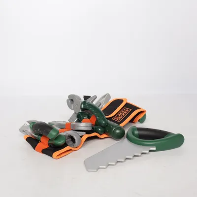Toy tool (Black, Orange, Green) from Black+Decker