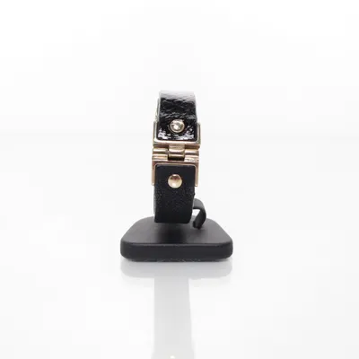 Armband (Zwart) van J.Lindeberg Leer