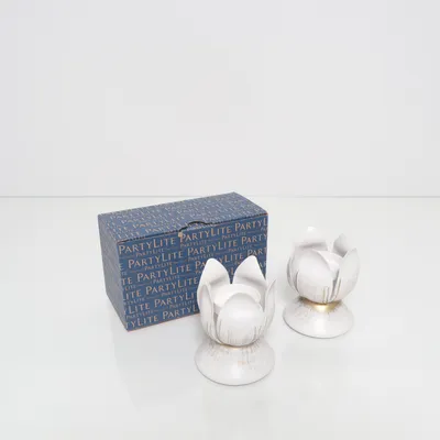 Ljuslykta (Vit, Flerfärgad) från PartyLite
