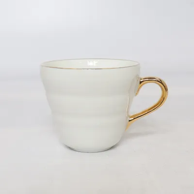 Mugg (Vit, Guldfärgad) från H&M Home