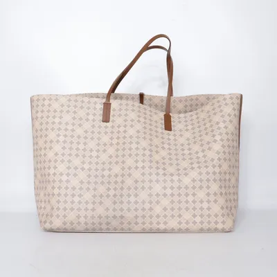 Handtas (Abi Large) van By Malene Birger Katoen, Leer