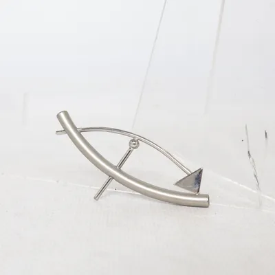 Brooch (Silver) Unknown metal