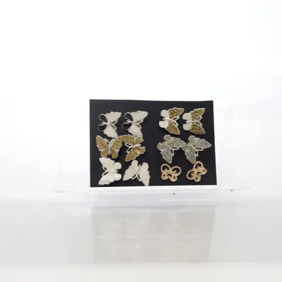 Örhängen (Flerfärgad) Okänd metall