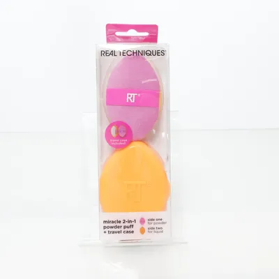 Sminksvamp (Orange, Lila, Rosa) från Real Techniques