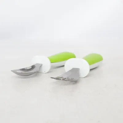 Kinderbestek (Groen, Wit) van Munchkin