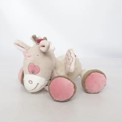 Soft toy (Beige, Pink, Brown) from Nattou