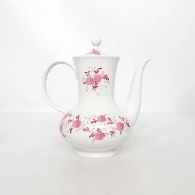 Jug (White, Pink) from Seltmann Weiden
